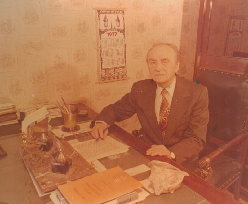 Nikolay Golovkin, the head of the Department of General and Refrigeration Food Production at the Leningrad Technological Institute of Refrigeration.  Photo courtesy of ITMO’s Historical Museum
