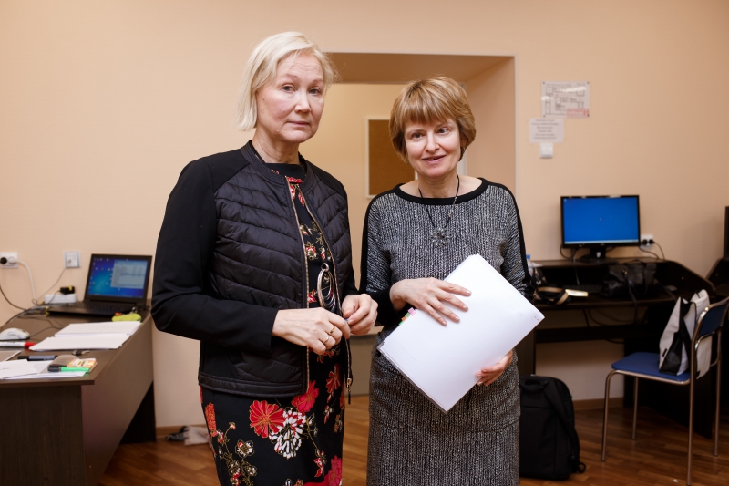 Tiina Wickman-Viitala and Irina Sergeeva