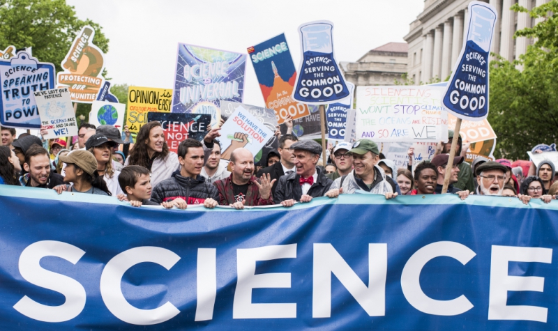 The March for Science. Credit: fortune.com