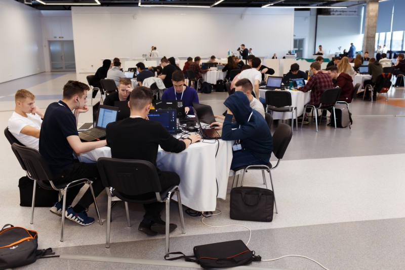 The final of the regional NordCTF cyber security contest
