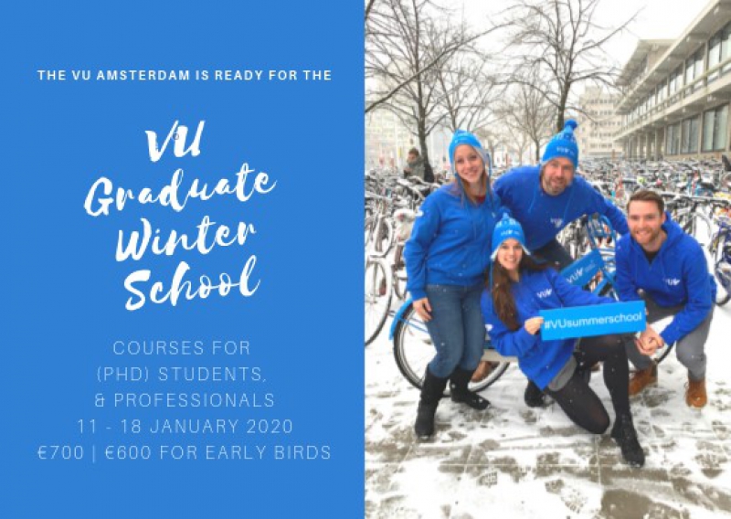 VU Graduate winter school. Credit: blogs.kent.ac.uk