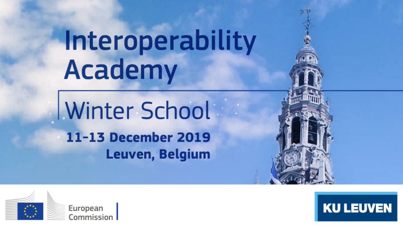 Interoperability academy winter schooll. Источник: twitter.com